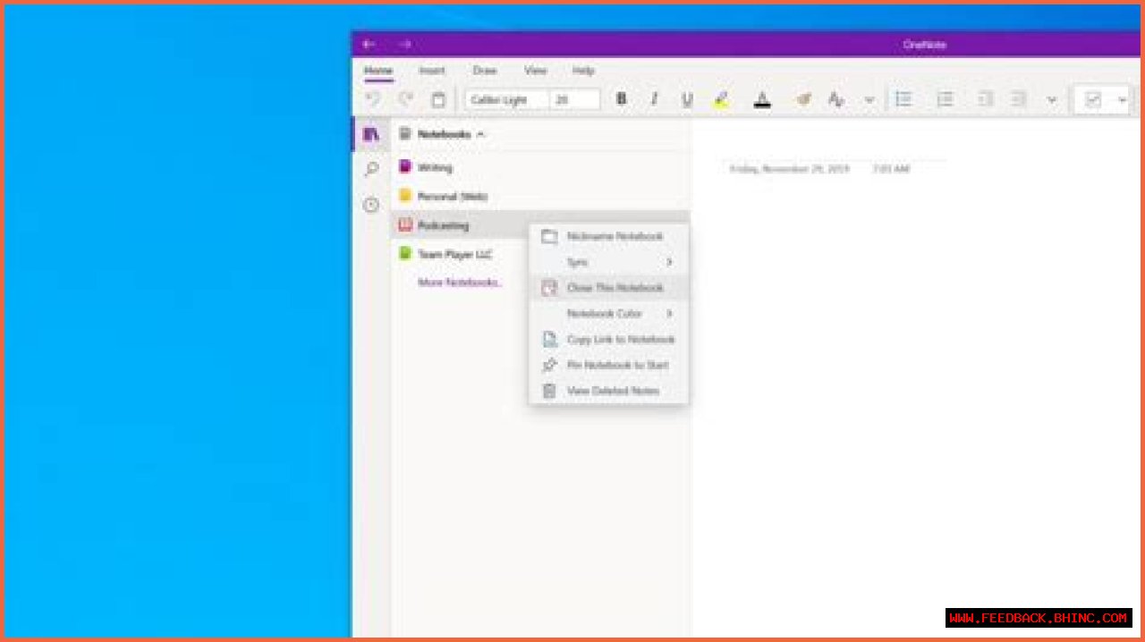 How to delete a notebook in OneNote on your computer and remove old or unwanted files
