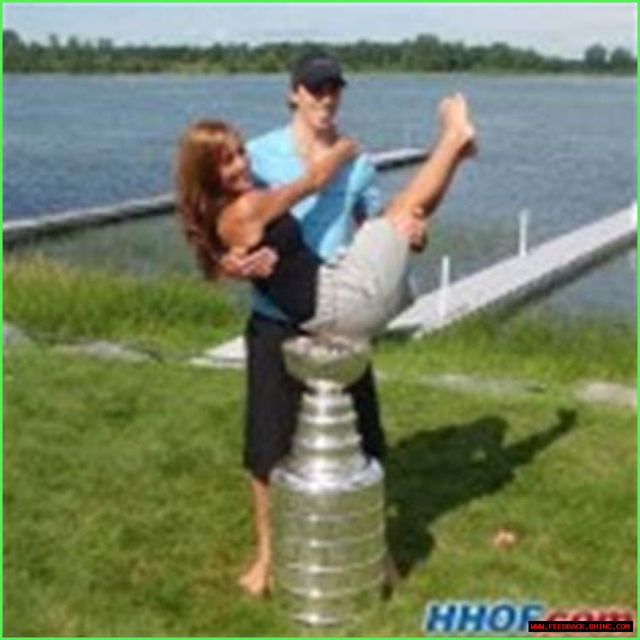  Marc-Andre Fleury’s wife Veronique Fleury 