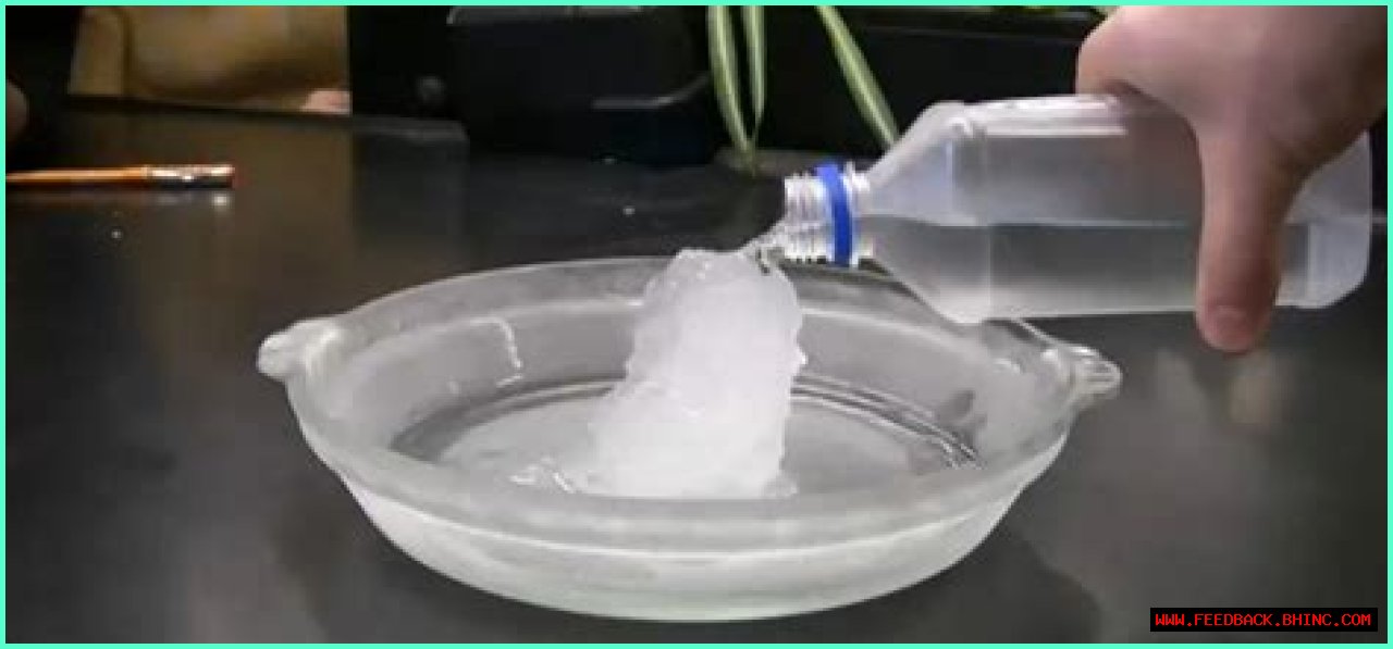 Turn from ice into water