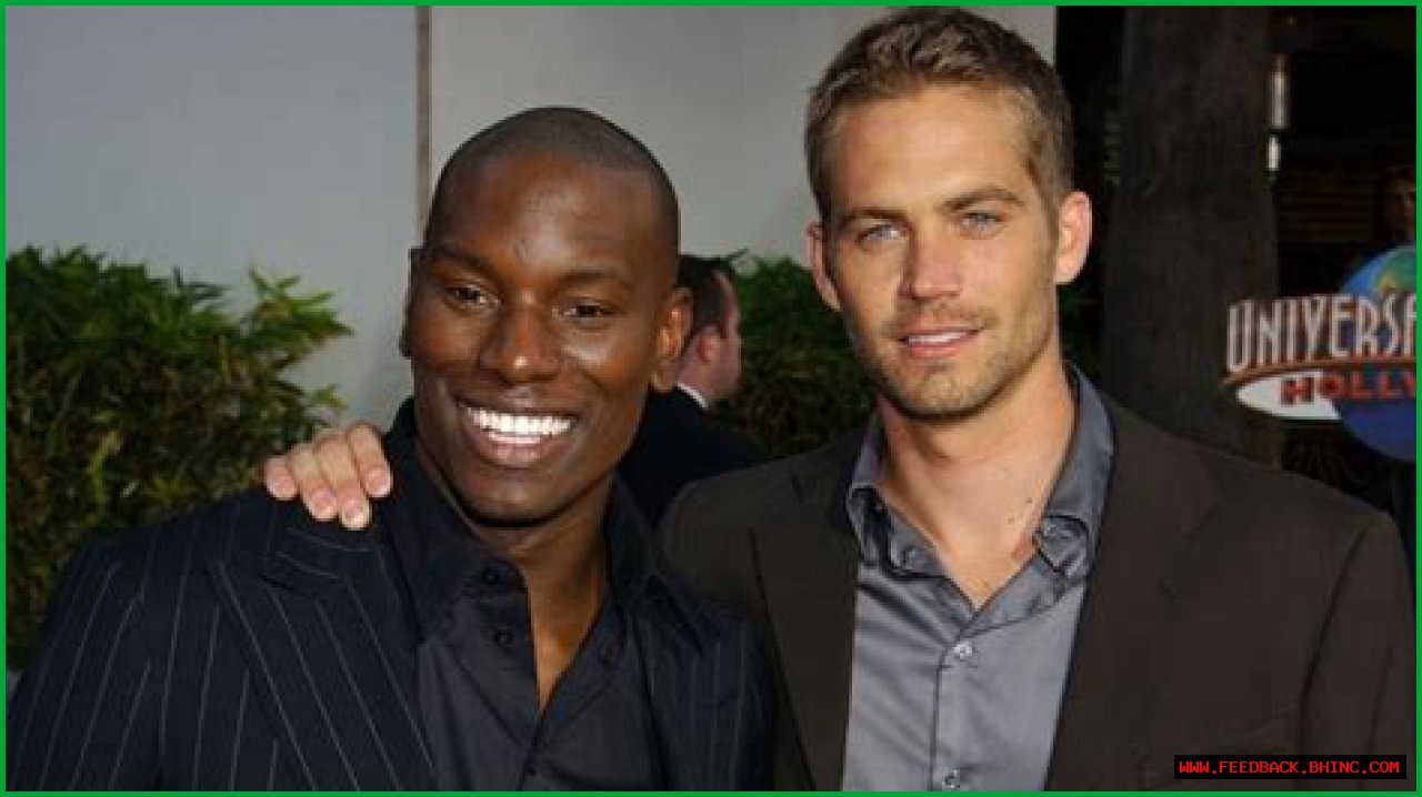 Tyrese & Paul Walker Unaware They Were Sleeping With Same Woman